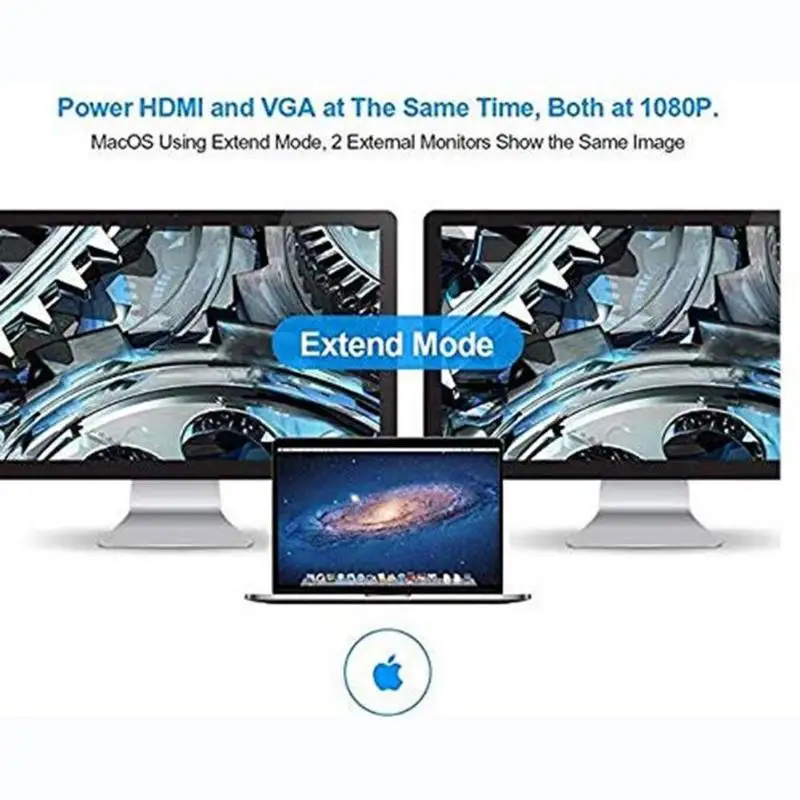 VODOOL 10 в 1 UBS C концентратор type-C для нескольких USB 3,0 HDMI VGA PD 3,5 мм аудио RJ45 адаптер док-станция USB-C type C концентратор разветвитель для MacBook