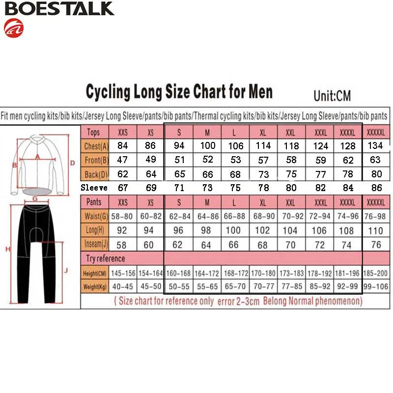 Cycling Jersey Team Pro Cycling Jersey Long Sleeve Men Winter Fleece Jacket Bike Clothes
