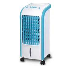 Mini climatiseur électrique Portable silencieux pour la maison, ventilateur de refroidissement de l'air avec cristal de glace réfrigéré, minuterie de 8H