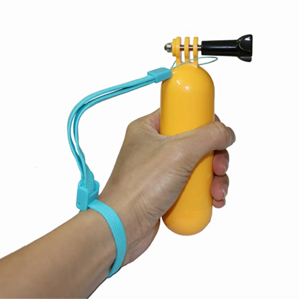 Ручной монопод Поплавок + плавающая коробка клейкую ленту 3м Винт для Gopro Hero