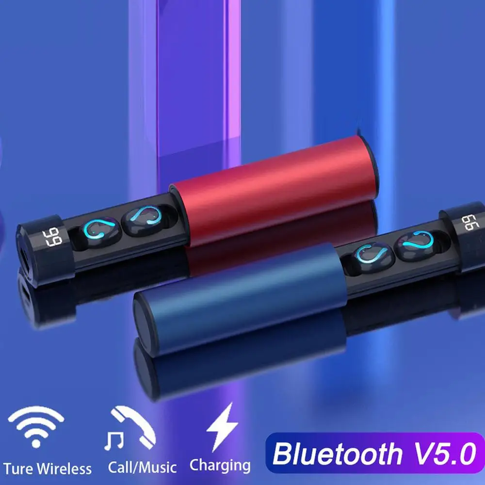 Мини TWS 3D стерео наушники беспроводные Bluetooth 5,0 наушники с микрофоном спортивные водонепроницаемые наушники Автоматическое Сопряжение игровая Музыкальная гарнитура