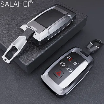 

Car Key Case Cover For Land Rover A9 Range Discovery 5 Sport Evoque Velar Freelander 2 Jaguar XE XJ XJL XF C-X16 V12 Guitar F X