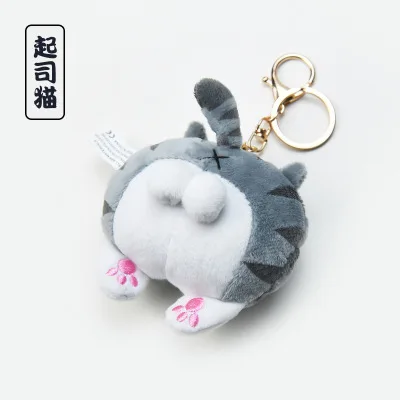 Kawaii украшение кулон Игрушки для девочек плюшевый брелок забавный кот корги приклад мягкие животные заполненные стежком мягкие игрушки сумка