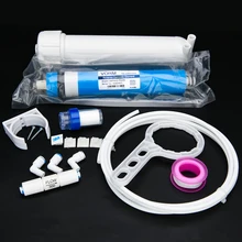 Gratis Verzending 75gpd Vorm Ro Membraan + 1812 Ro-membraan Behuizing Omgekeerde Osmose Water Filter Systeem Onderdelen