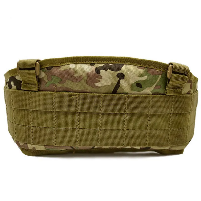 CP Тактический ремень Molle военный ремень 1000d нейлоновый ремень мужской охотничий удобный Боевой страйкбол Мягкий регулируемый ремень Pasek - Цвет: CP