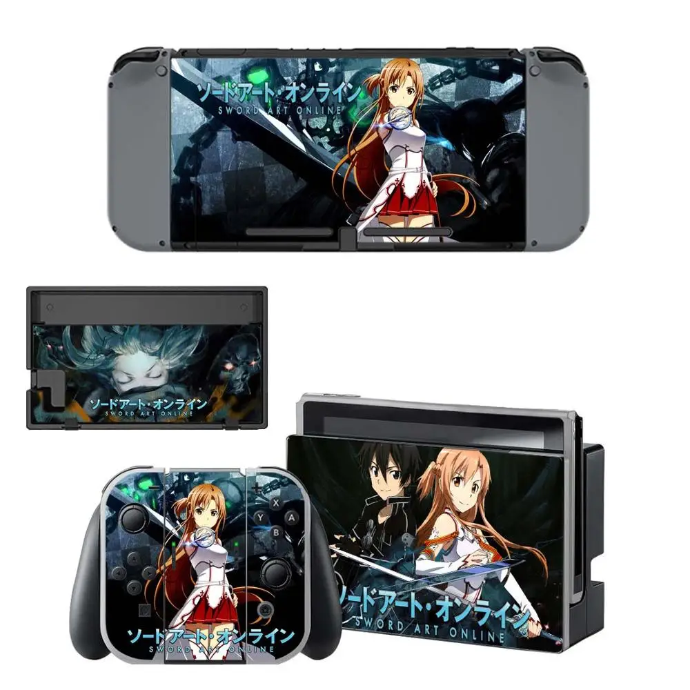 YSNS0660 Zend переключатель Sword Art Online Виниловая наклейка для кожи nindoswitch наклейка s совместимая для Zend Переключатель консоли и Joy-Con - Цвет: YSNS0660