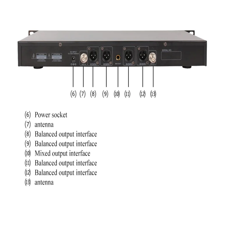 FELYBY UHF Беспроводная микрофонная система профессиональный сценический набор с 4 портативный динамик микрофон и портативный ресивер