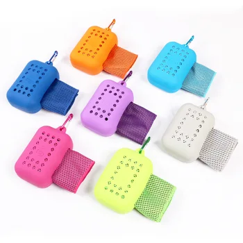 

Summer fitness cold sports towel cooling ice cold towel ice towel yoga ice towel quick sweat absorption