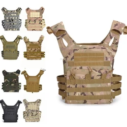 Multicam Camouflage Tactical Vest Airsoft Paintball Outdoor Hunting Molle Vest Army Training CS Game Protective Assault Vest Multicam Camouflage Tactical Vest Airsoft Paintball Outdoor Hunting Molle Vest Army Training CS Game Protective Assault Vest