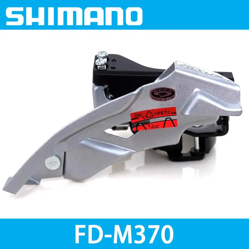 

SHIMANO Altus FD-M370 Front Derailleurs MTB Bike Mountain Bicycle shifters Parts for 3x9S 27S Speed Down Swing Clamp Band Mount