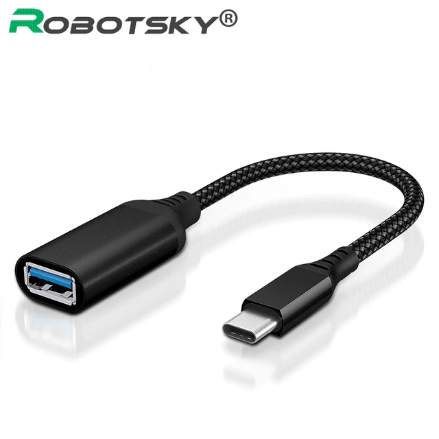 Adaptateur USB Type C mâle vers USB 3.0 Adaptateur USB 3.1 Type C vers USB  3.0 Type-A Adaptateur USB-C convertisseur de câble - AliExpress