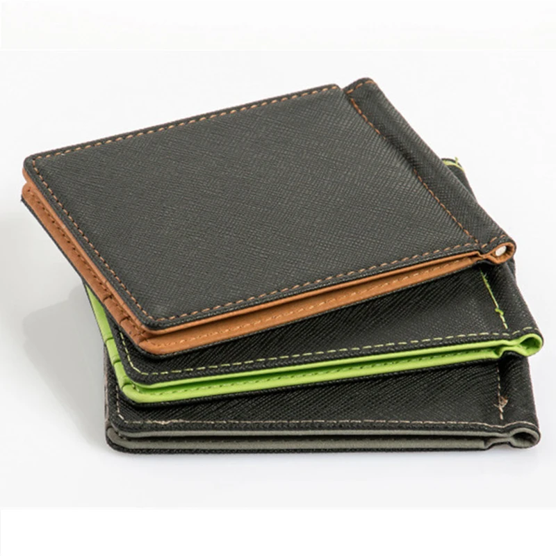 

2019 Slim Mini Wallet For Men Business Small Leather Purse Card Case Ultra Thin Mini Small Male Coin Purse Compact Money Bag
