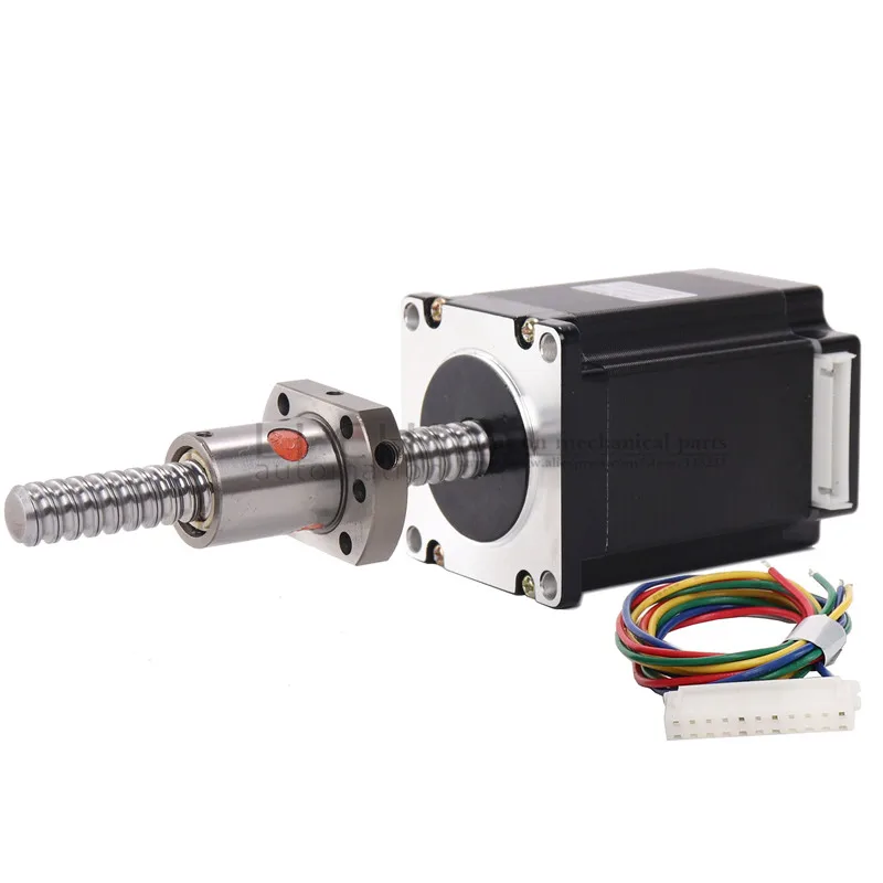 NEMA23 23HS7628 150 мм 250 мм шариковый винт двигатель шаговый двигатель с sfu1204 для 3D-принтера