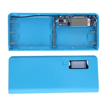 18650 литиевая батарея power Bank Shell Case Box Двойная Батарея для usb-порта power Bank Shell Чехлы светодиодный индикатор с светодиодный фонарик