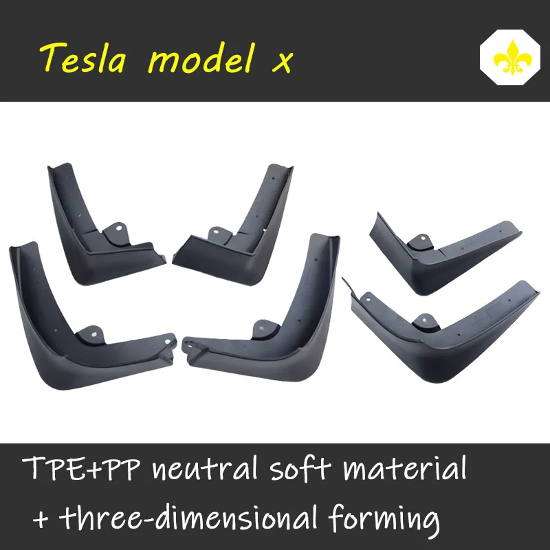 Брызговики для Tesla модель 3 Брызговики Tesla модель X крылья Брызговики автомобильные крылья аксессуары Брызговики задние передние