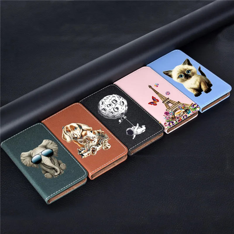Чехол wekays для XiaoMi RedMi Note 6 Note6 мультяшный кожаный магнитный чехол Fundas для Xiaomi RedMi Note 7 Note7 чехол s
