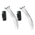 2x Велосипед Мотоцикл Руль Крепление Для Garmin GPS eTrex Dakota 10 20 30
