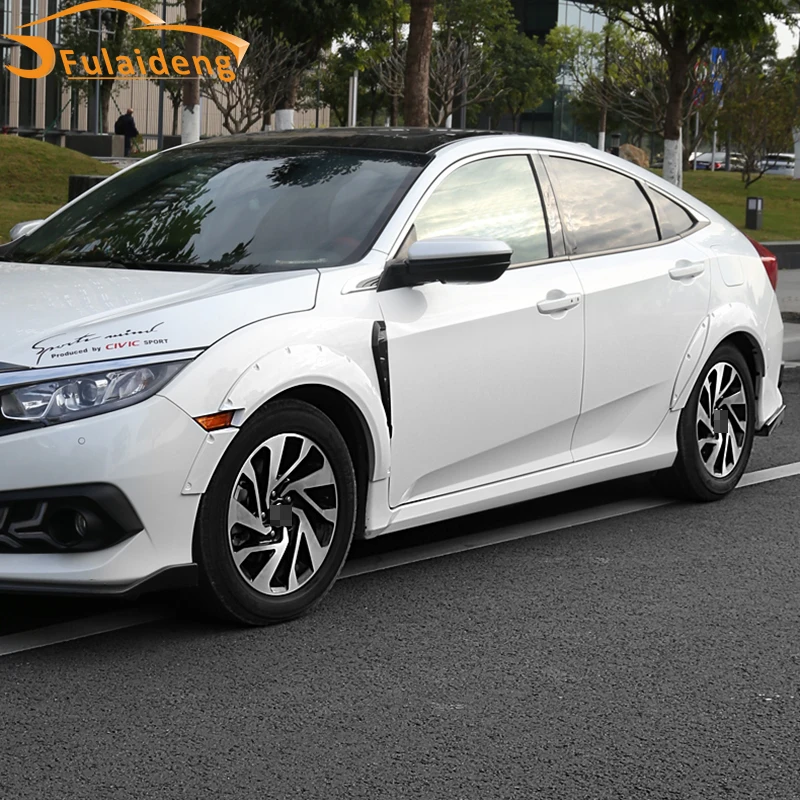 10 шт. для Honda Civic- колесо для бровей крыло заклепки Стиль внедорожный чехол для колеса аксессуары для стайлинга автомобиля