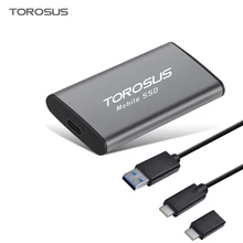 Torosus внешний SSD жесткий диск 250 ГБ SSD 500 Гб портативный SSD Внешний жесткий диск hdd Тип C USB 3,0 для ноутбука