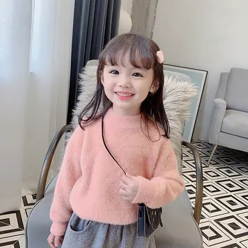 

Thick Cashmere Baby Sweater Girl Boy Clothes Fashion Children's Sweaters Pullover Toddler Girl Clothes Spring Autumn Sweaters