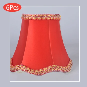 

Wall Lamp Cloth Accessories Chandelier Lampshade Droplight Hotel Modern Wave Bottom Candle