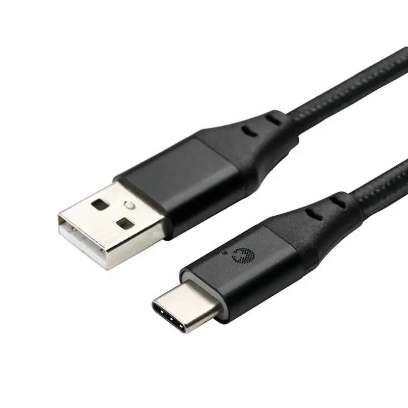 Кабель для синхронизации данных type-C usb-кабель для зарядного устройства Внешняя защита плетеной пряжи крепкий прочный для NS10 - Цвет: 0.2M