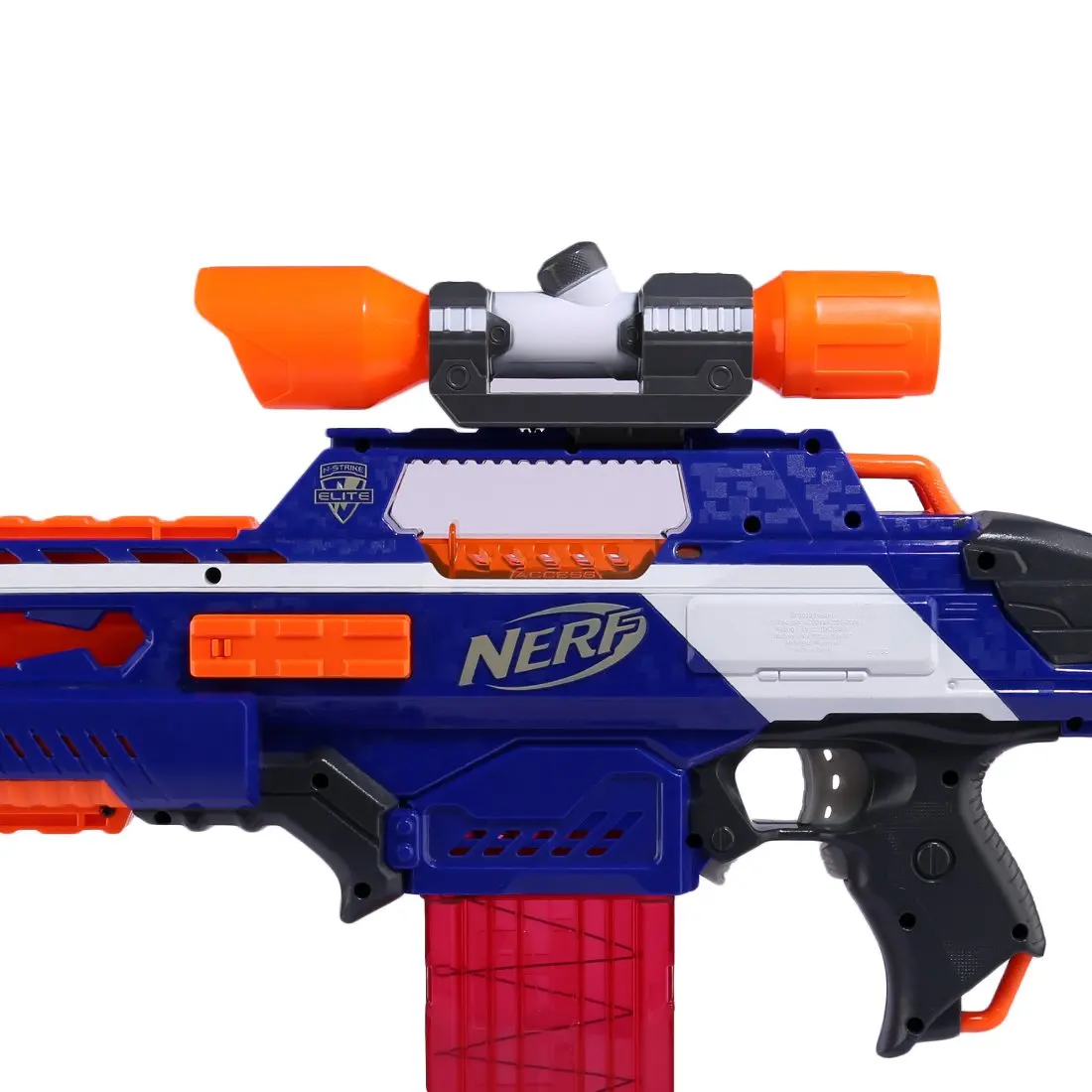Обновленный комплект модов для Nerf с тактическим фонариком, украшение передней трубки, прицельное устройство, направляющий рельс, основной корпус для игрушечного оружия