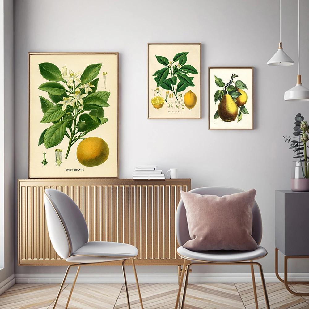 Vintage Lemon Art