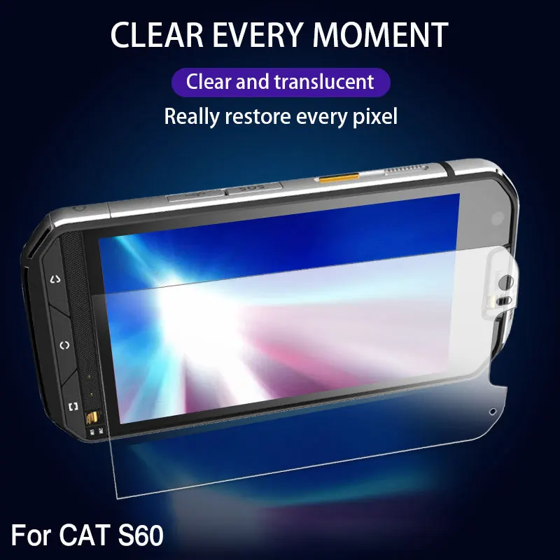 Vetro Temperato Per Cat S60 S61 Pellicola Protettiva Antideflagrante 9H Hard 2.5D