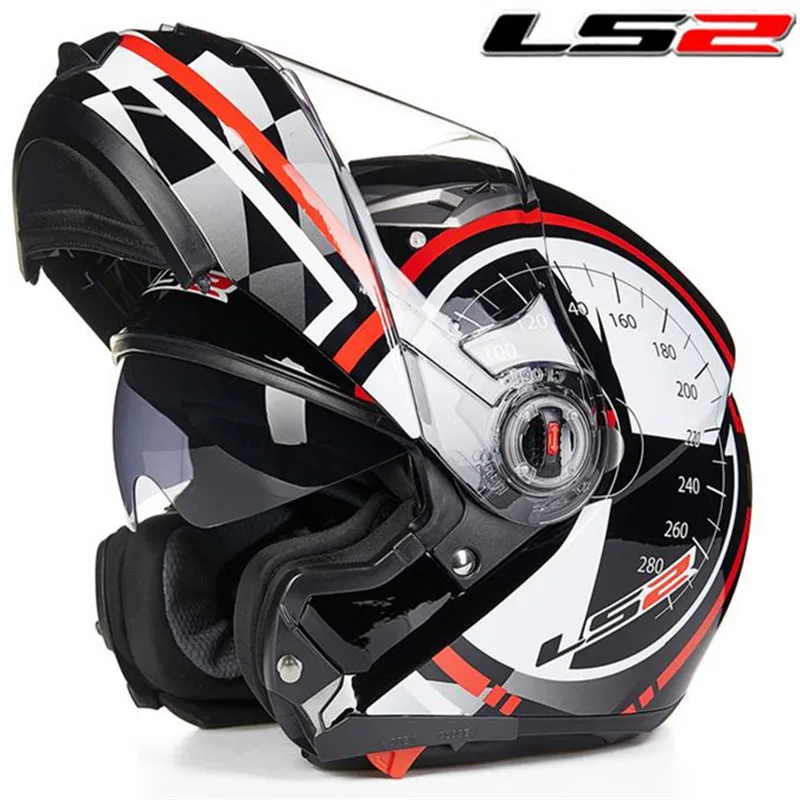 LS2 FF370 флип-ап мото rcycle шлем модульный с двойным шлемом стекло черный Солнечный козырек capacetes para мото гоночный шлем jet