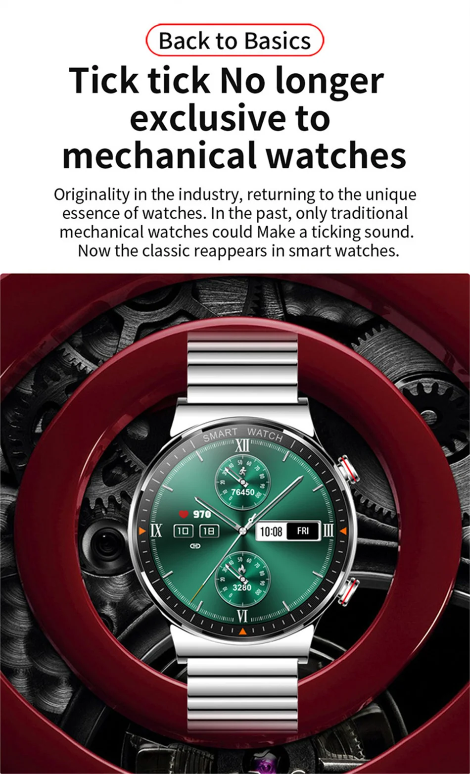 2022 New Smart Watch Men Bluetooth Call Watch For Men Sports Waterproof Wristwatch Gold Clock Smartwatch For Android iOS Gift