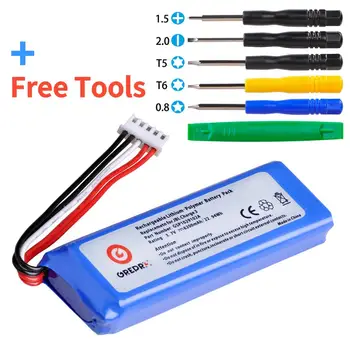 

3.7V 6200mAh Charge 3 rechargeable Lithium-polymer battery for GSP1029102A Battery, JBL Charge 3 battery