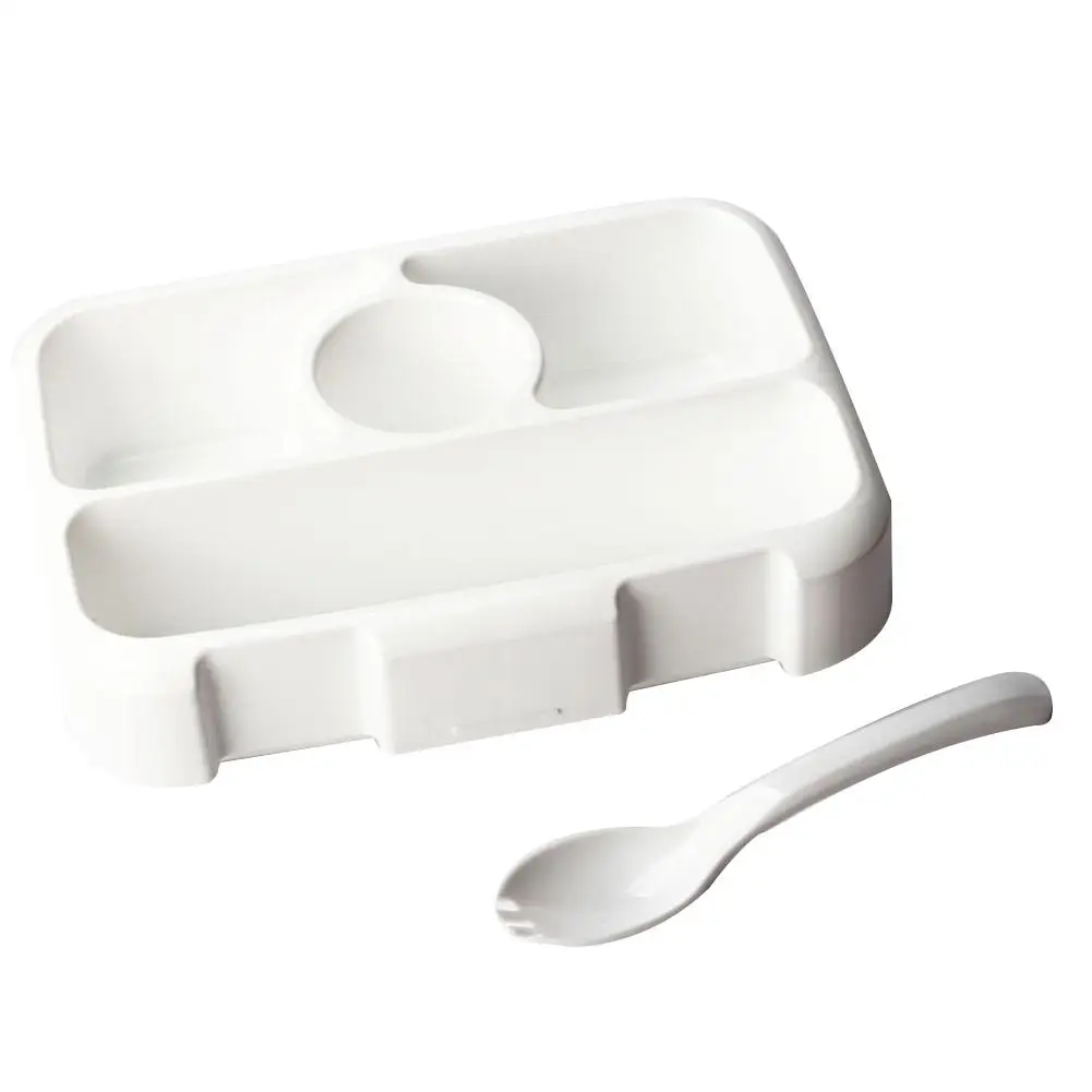 PP детский Ланч-бокс герметичная еда и упаковка для закуски коробка с чашкой ложка мешок еды набор для пикника кемпинга 4 стиля
