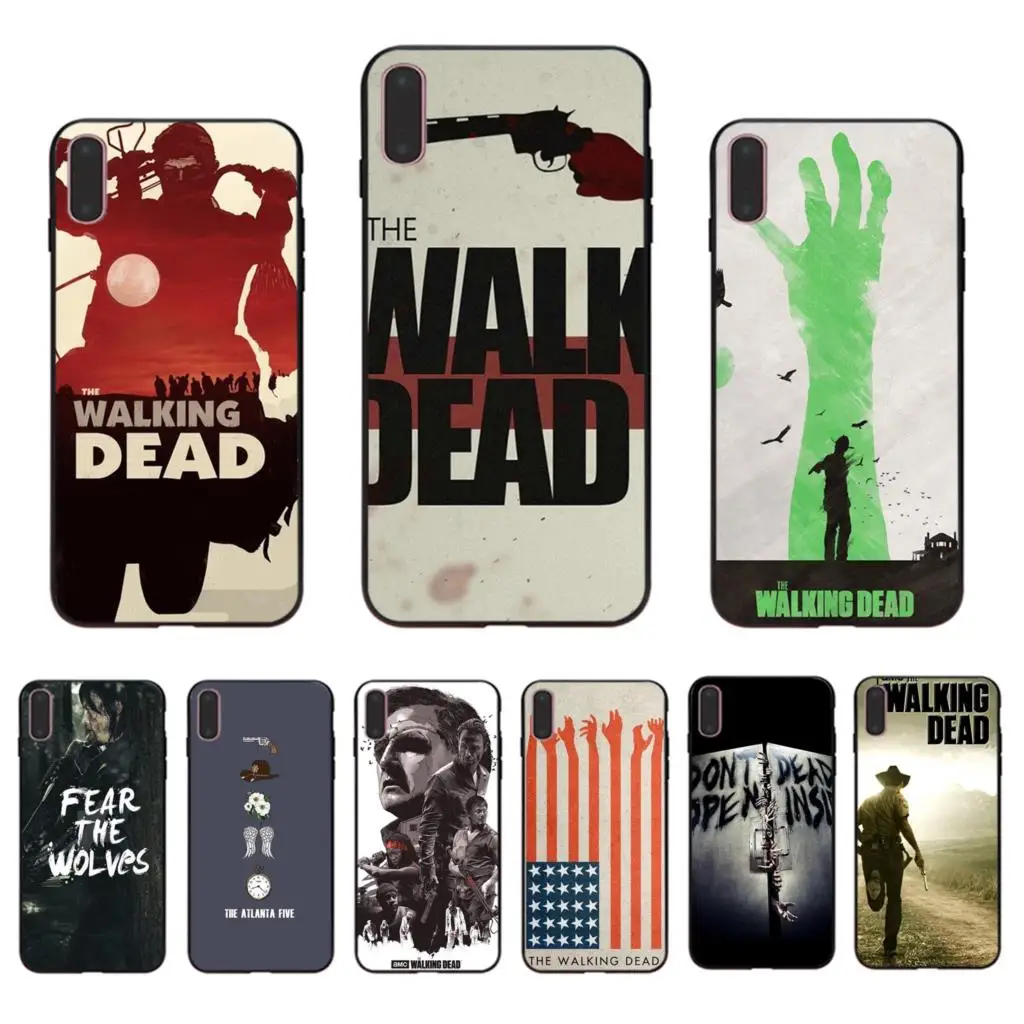 

Soft cover for iphone 7 8 6s 6 plus xs 11 pro max phone case X XR 5s se 5 TPU SHELL TV series Fear the Walking Dead Coque Funda