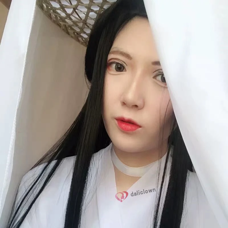 Daliclown Xie Lian Cosplay Costume Tian Guan Ci Fu Xielian Wigs Bamboo Hat Prop Men Women White Han Anime Outfit -Zentai shop online H6fc1f9ce52794222ae5d84f2e09eda8bO.jpg