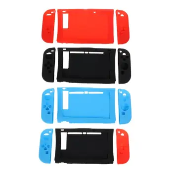 

Protective Cover Silicone Case Skin Left Right Dustproof Shockproof Shell Game Accessories for Switch NS Joy-Con Console