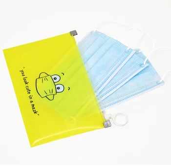 

1/4/8pcs Fashion Mask Cover Bag Portable Face Mask Holder Storage Box Case Save Mask Boxes Dust-proof Mascarillas Card Storage