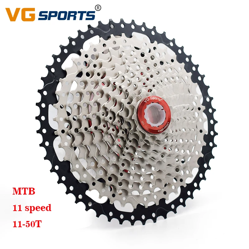 Велосипедная кассета VG sports 11 скоростей 50T/52T сверхлегкая Звездочка свободного