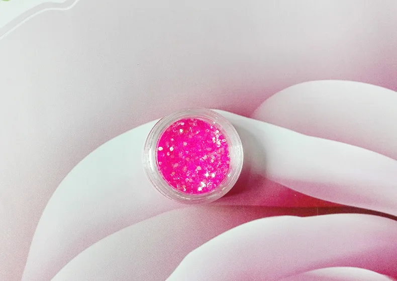12-Color Boxed Manicure Laser Sequin Symphony Shimmering Powder Hexagonal Sequins Hollow out Heart Snowflake Golden Horse Eye Fo