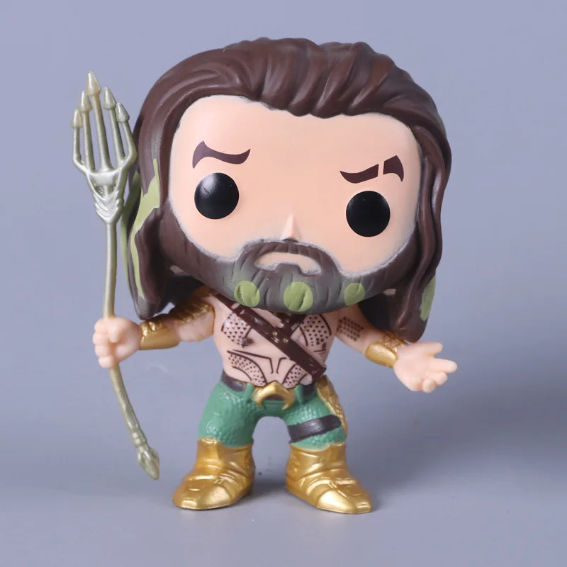 Funko Pop DC Justice League Character 10 см супергерой чудо-женщина Супермен Бэтмен Aquaman Flash Виниловая фигурка игрушки