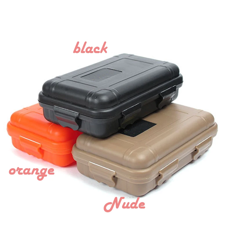 EDC Outdoor Survival Storage Trunk waterproof box Airtight Seal Case Camping Bushcraft Tools Fishing Equipment | Спорт и развлечения