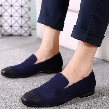 

Loafers Men Dress Shoes Leather Luxury Men Shoes Formal Coiffeur Wedding Men Shoes Classic Sepatu Slip On Pria Erkek Ayakkabi