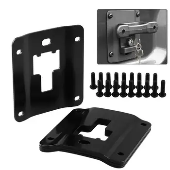 

4pcs Car Fastening Bracket Panel Parts Raptor Truck Bed Cargo Tie Down Brackets Car Accessories For Ford Pickup Trunk 2015-2018