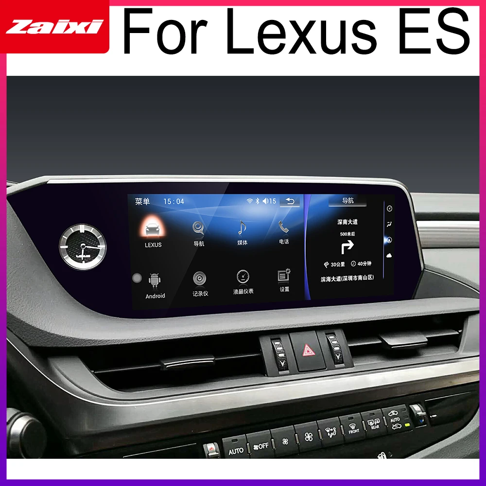 Автомобильный мультимедийный плеер для Lexus ES 2018 ~ 2019 Android Wi Fi GPS Navi Bluetooth 1080p IPS