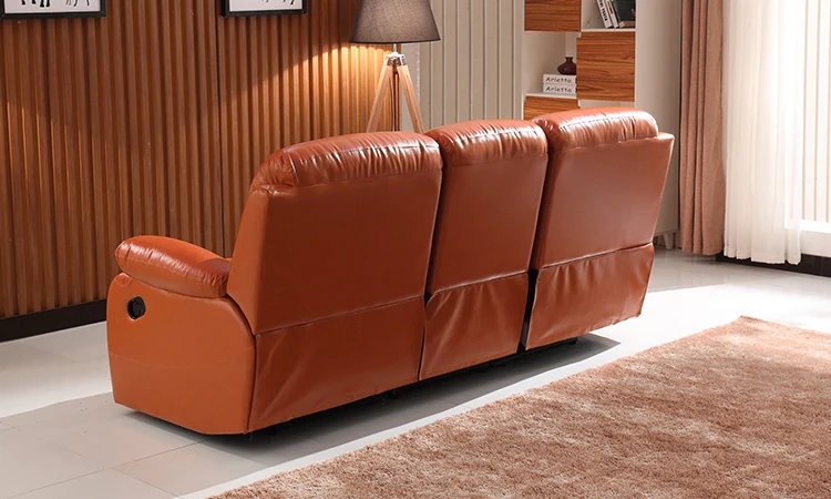 Foshan recliner sofa set,home cinema seating living room sectional sofa leather power recliner