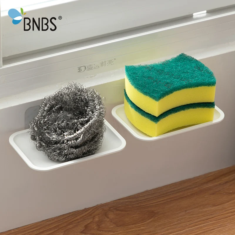 BNBS полочки для губок, настенная полка для кухни, стойка для макияжа, органайзер, губка для кухонной раковины, настенная ключница, кухонные принадлежности