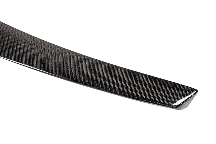 Настоящее углеродное волокно задний автомобильный спойлер крыло отделка для Audi A3 S3- аксессуары
