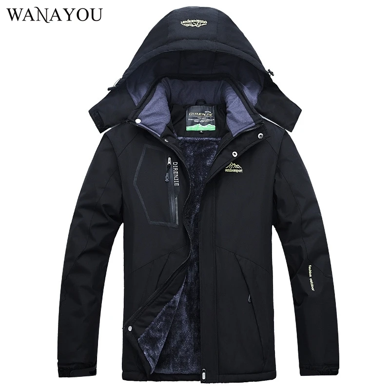 L-3XL, водонепроницаемая куртка для рыбалки, мужская зимняя куртка для катания на лыжах, скалолазания, ветровка для велоспорта, Мужская ветрозащитная флисовая одежда для кемпинга