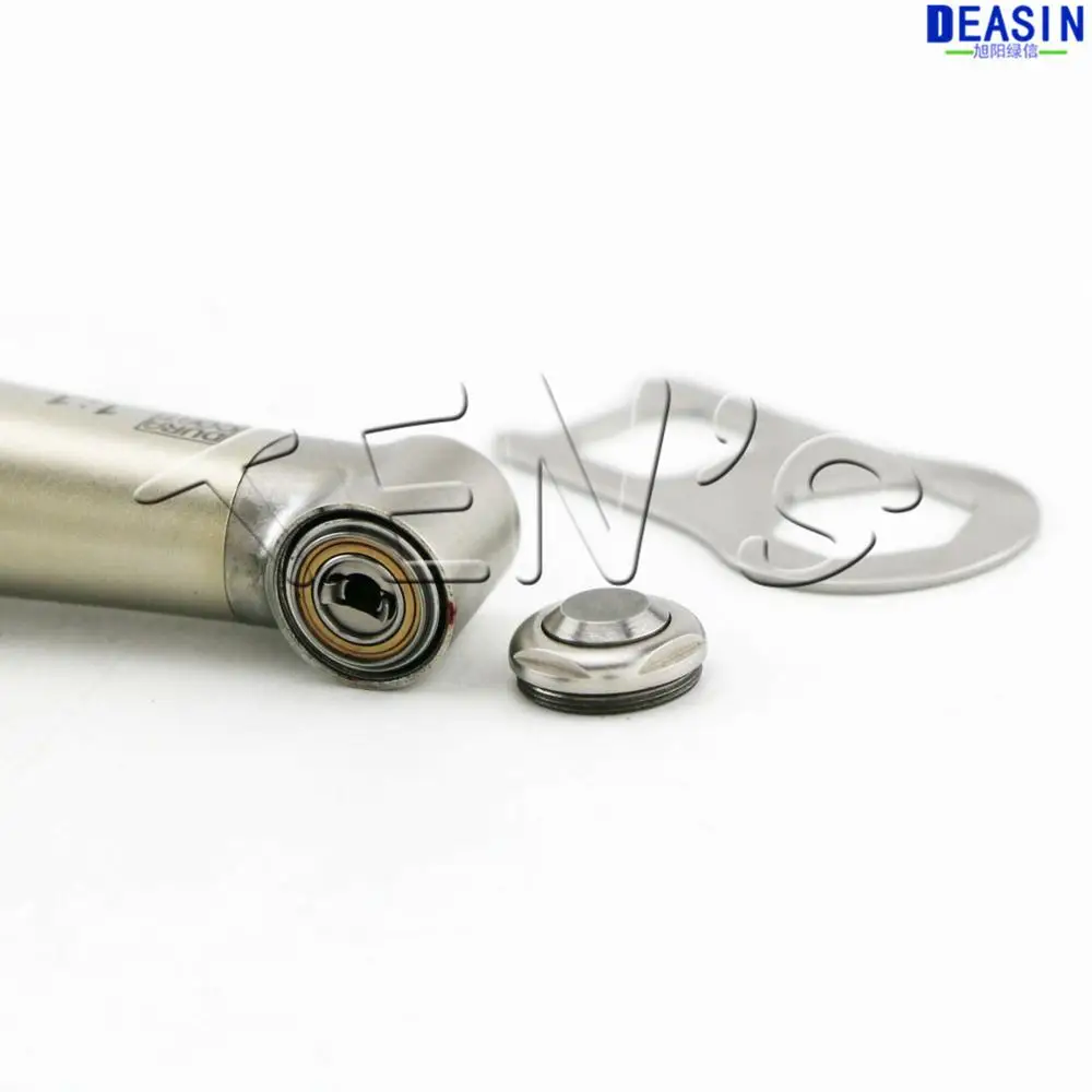 1pc x dental handpiece 1: 1 fiber optic handpiece against angle red increase for dental micromotor