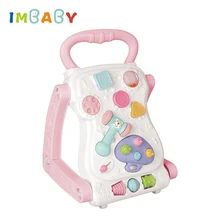 IMBABY baby walker Многофункциональная игрушка-ходунок треугольная структура анти-Роллер ходунки для детей обучающая игрушка-ходунок
